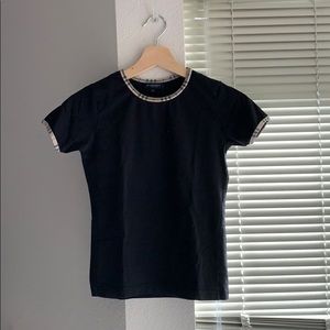 Black Burberry T-Shirt